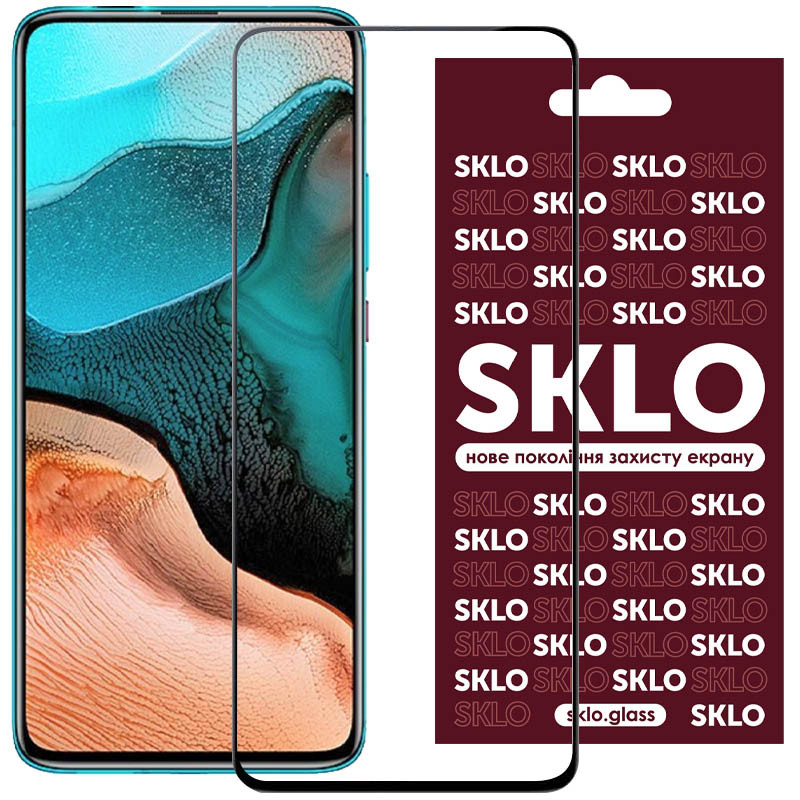 

Защитное стекло SKLO 3D (full glue) для Xiaomi Poco F2 Pro Черный (148548)