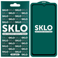Защитное стекло SKLO 5D (full glue) для Xiaomi Redmi 10C / Poco C40 / 12C