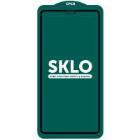Защитное стекло SKLO 5D (full glue) (тех.пак) для Apple iPhone 12 Pro Max (6.7")