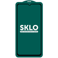 Защитное стекло SKLO 5D (full glue) (тех.пак) для Xiaomi Redmi Note 8 Pro