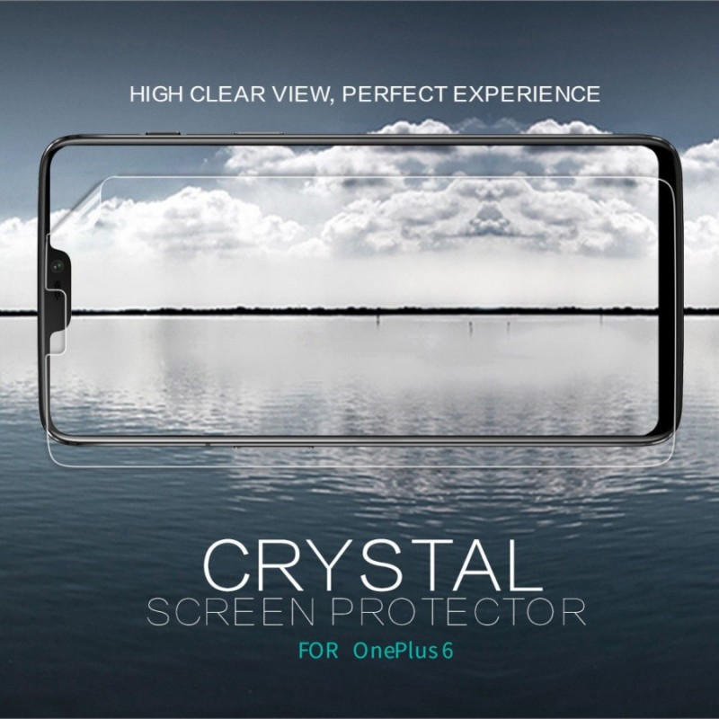 

Защитная пленка Nillkin Crystal для OnePlus 6 Анти-отпечатки (81956)