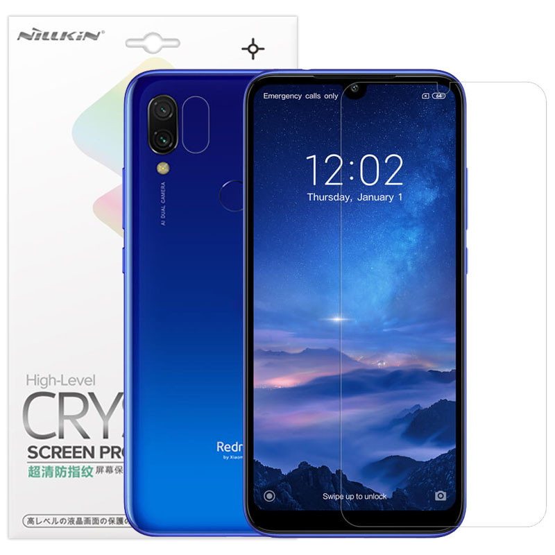 

Защитная пленка Nillkin Crystal для Xiaomi Redmi 7 (+ пленка на камеру) (104598)