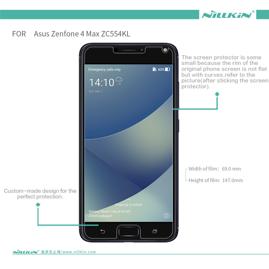 Защитная пленка Nillkin для Asus ZenFone 4 Max (ZC550TL) - купить по цене 0  грн > Itsell.ua