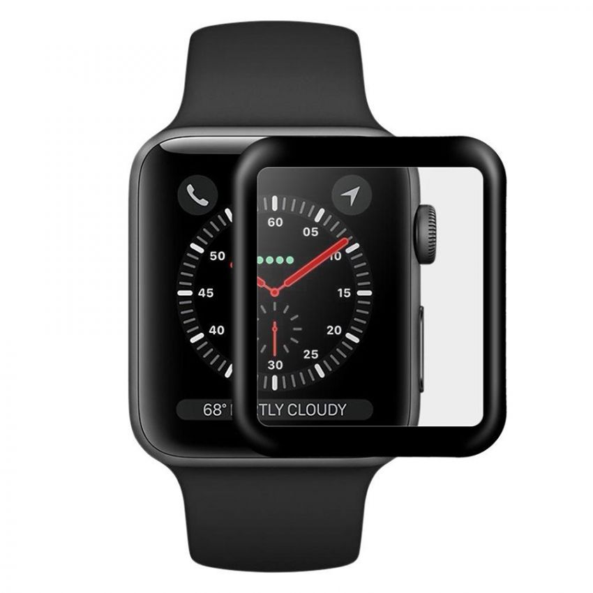 

Полимерная пленка Blueo 3D High Molecule (full glue) для Apple watch 40mm Черный (112405)