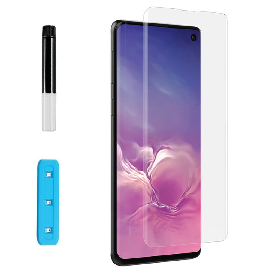 

Защитное 3D стекло Nano Optics с УФ лампой для Samsung Galaxy S10+ Прозрачный (120365)