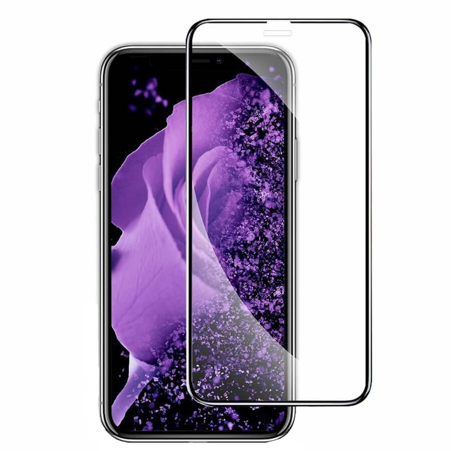 

Защитное цветное 3D стекло Mocoson (full glue) для Apple iPhone X / XS / 11 pro Черный (115255)