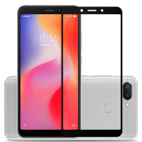 

Защитное цветное стекло 5D для Xiaomi Redmi 6 / Redmi 6A (в упаковке)