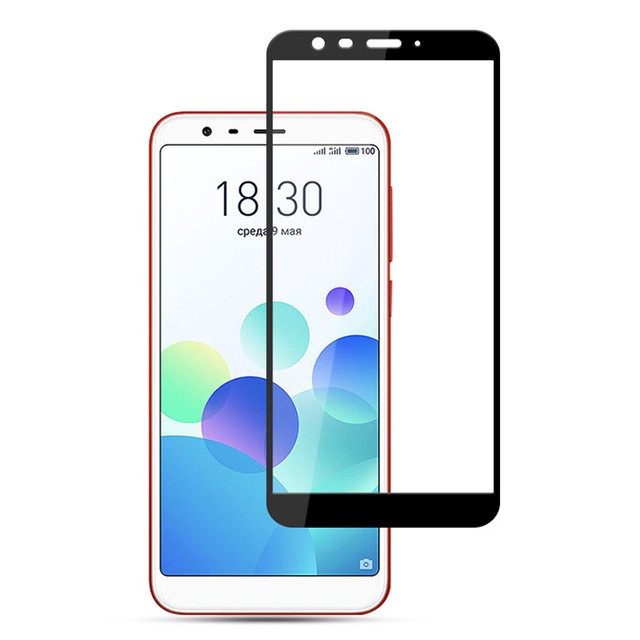 

Защитное цветное стекло Mocolo (CP+) на весь экран для Meizu M8c Черный (87605)