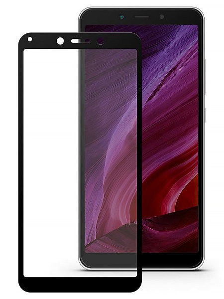 

Захисне кольорове скло Mocoson 5D (full glue) для Xiaomi Redmi 6 (Чорний)