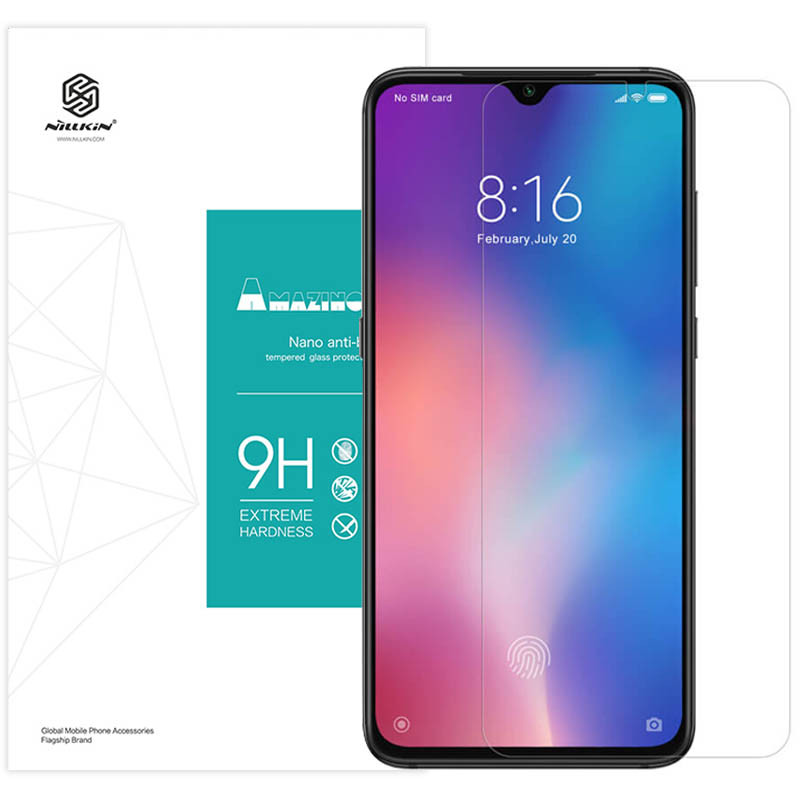 

Защитное стекло Nillkin (H) для Xiaomi Mi 9 Прозрачный (98151)