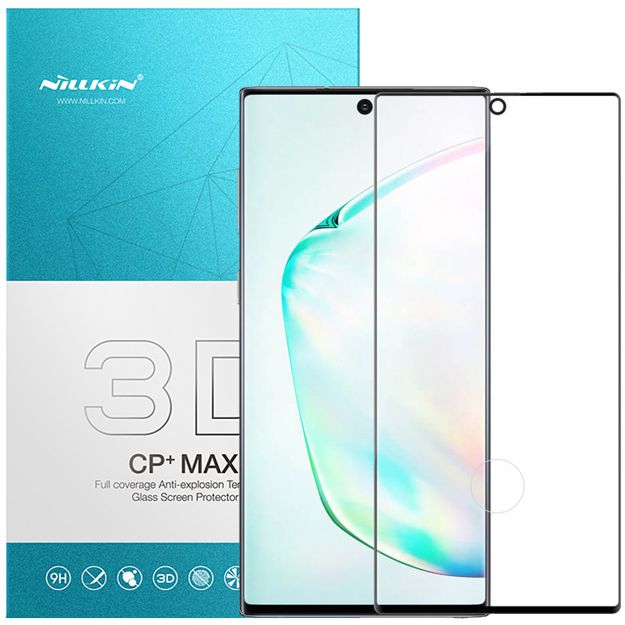 

Захисне скло Nillkin (CP+ max 3D) для Samsung Galaxy Note 10+ (Чорний)