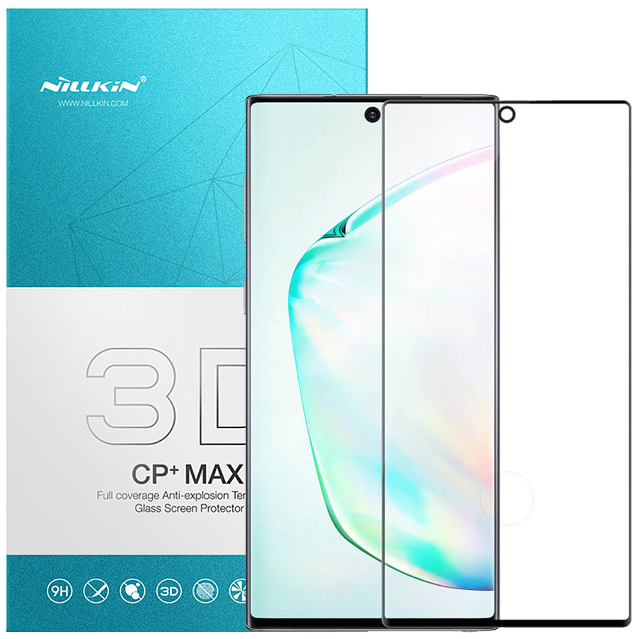 

Захисне скло Nillkin (CP+ max 3D) для Samsung Galaxy Note 10 (Чорний)