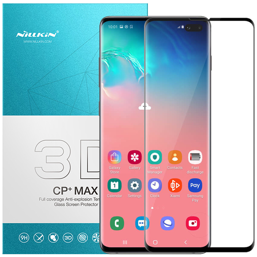 

Защитное стекло Nillkin (CP+ max 3D) для Samsung Galaxy S10+ Черный (94870)