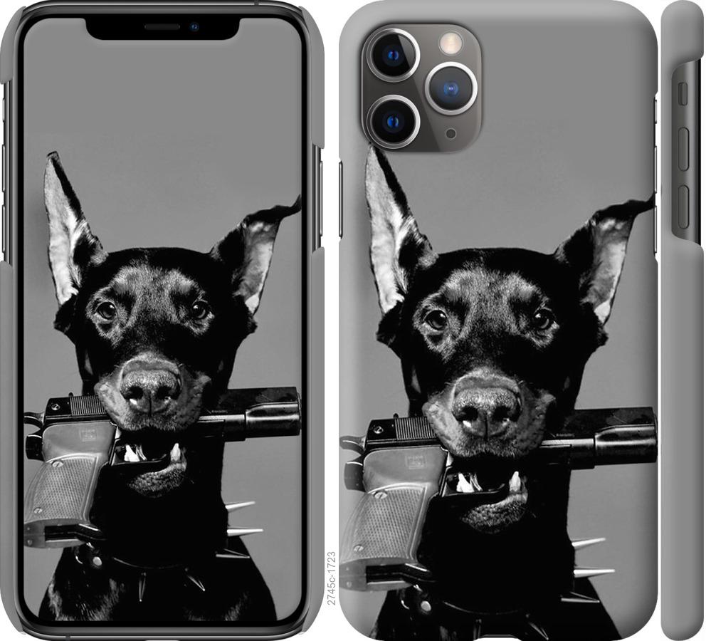 

Чохол на iPhone 11 Pro Max Доберман