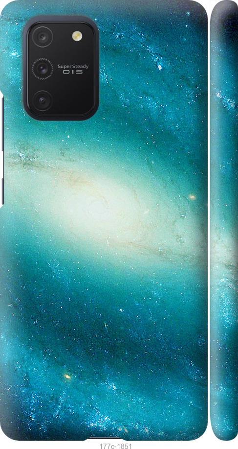 Чехол на Samsung Galaxy S10 Lite 2020 Голубая галактика