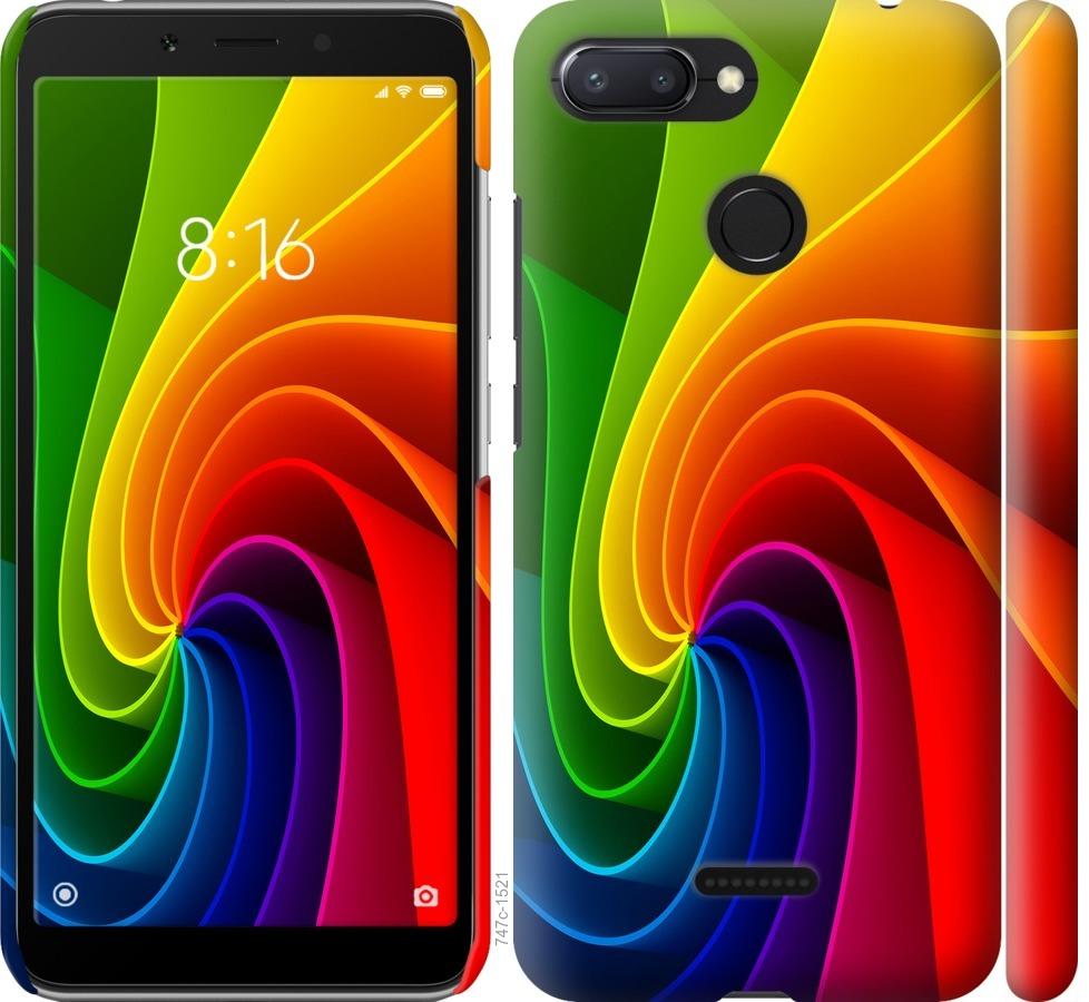 

Чохол на Xiaomi Redmi 6 Райдужний вихор