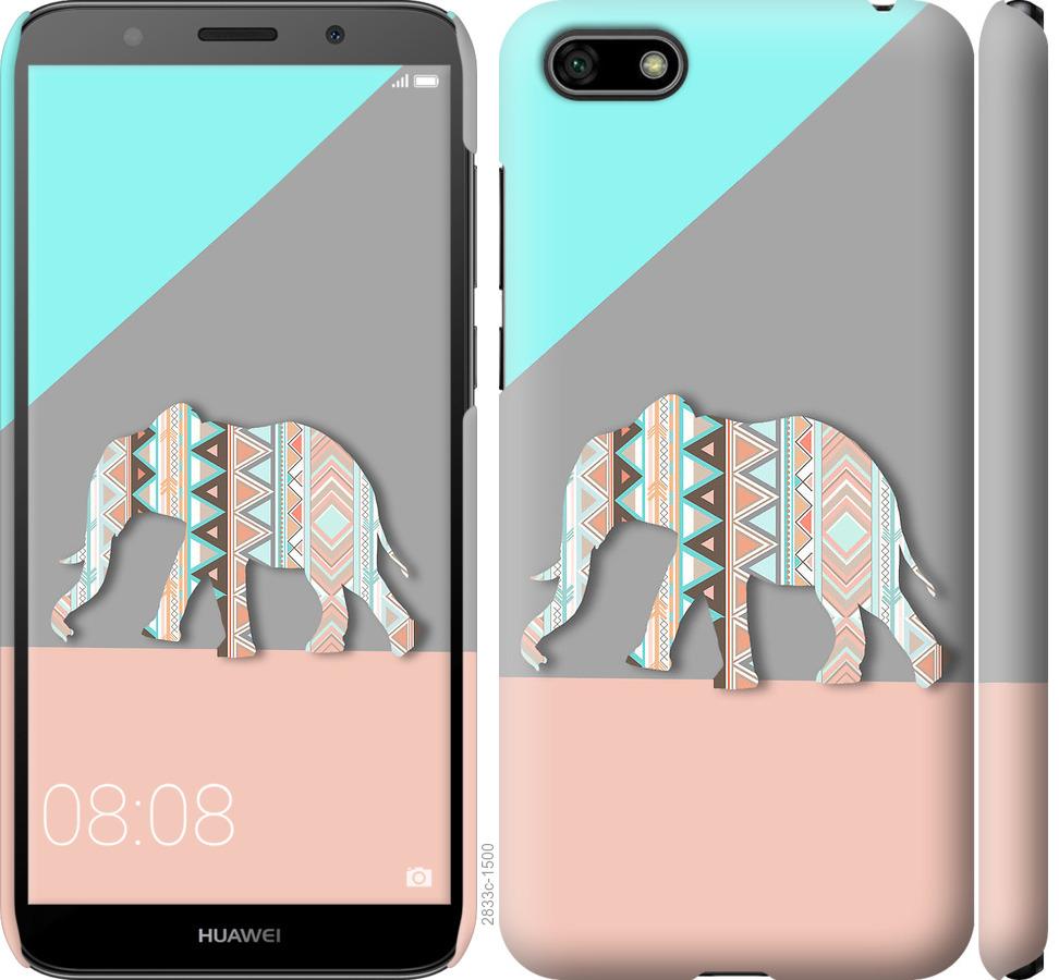 

Чохол на Huawei Y5 2018 Візерунчастий слон