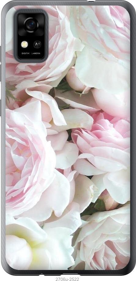 

Чехол на ZTE Blade A31 Пионы v2