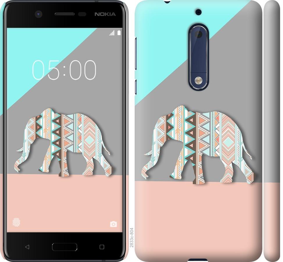 

Чохол на Nokia 5 Візерунчастий слон