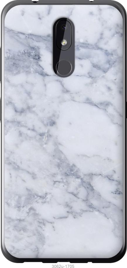 

Чехол на Nokia 3.2 Голубой мрамор
