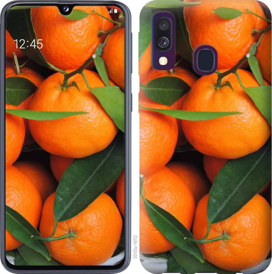 

Чохол на Samsung Galaxy A40 2019 A405F мандарини