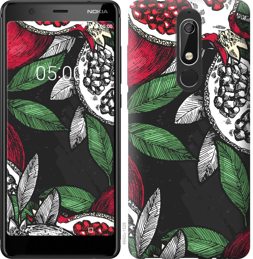 

Чохол на Nokia 5.1 гранат