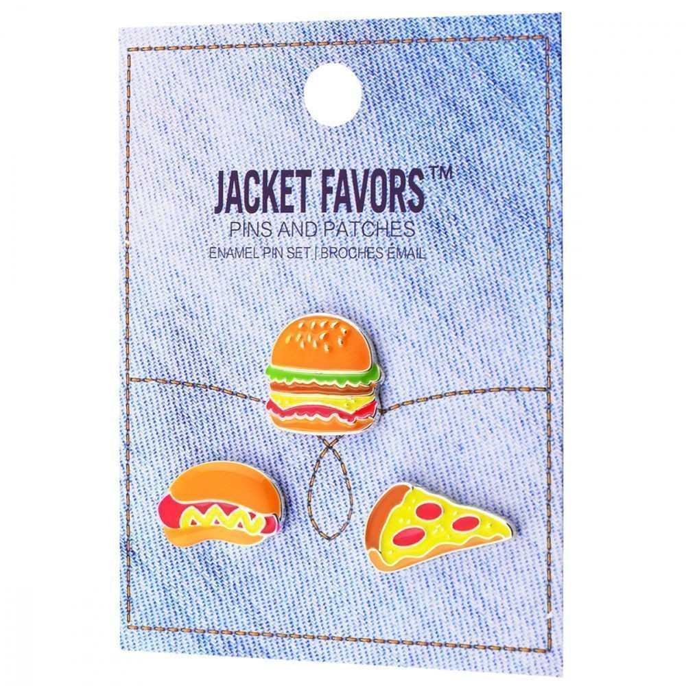 

Значок Pins set jack Favors Фастфуд (132516)