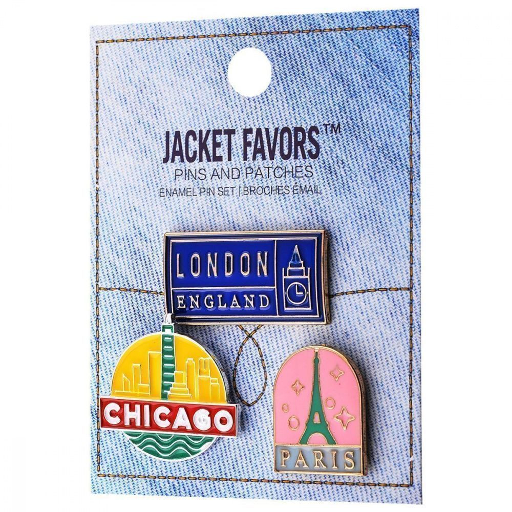 

Значок Pins set jack Favors Города (132513)