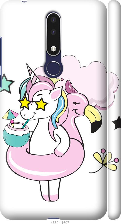 

Чехол на Nokia 3.1 Plus Crown Unicorn