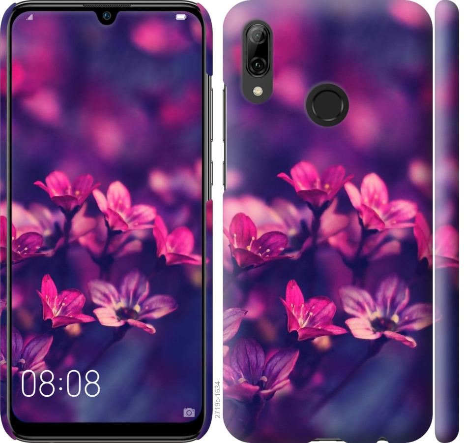 

Чохол на Huawei P Smart 2019 Пурпурні квіти