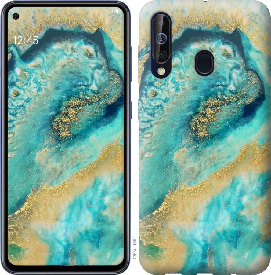 

Чохол на Samsung Galaxy A60 2019 A606F Green marble