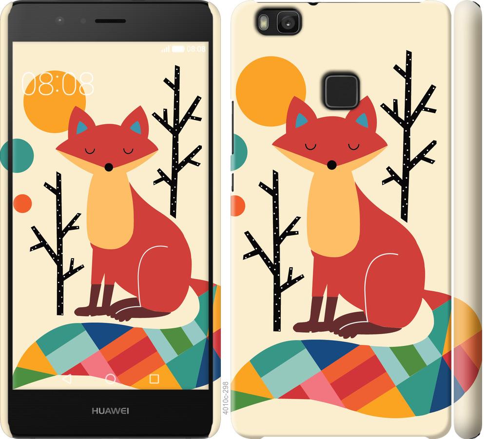 

Чехол на Huawei P9 Lite Rainbow fox