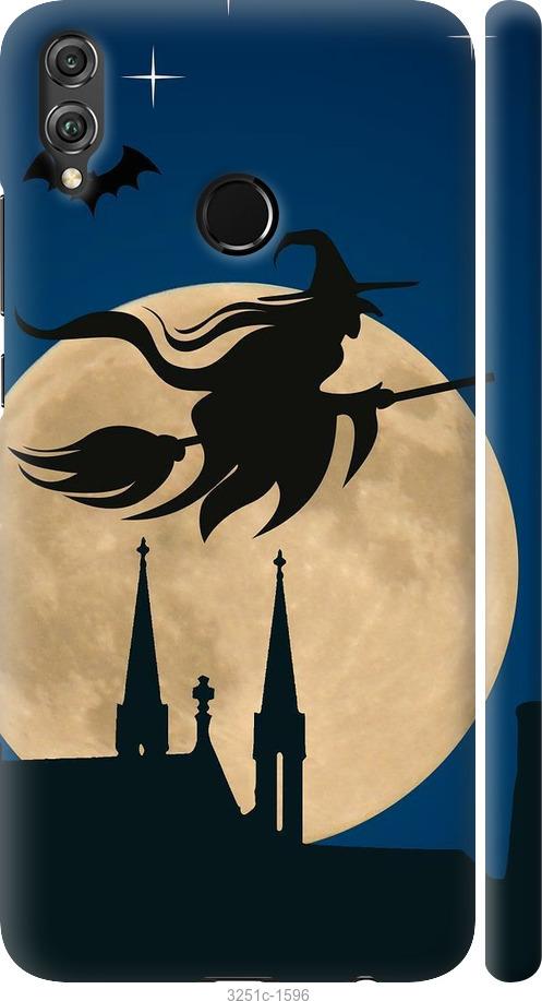 

Чехол на Huawei Honor 8X Ведьма на метле v2