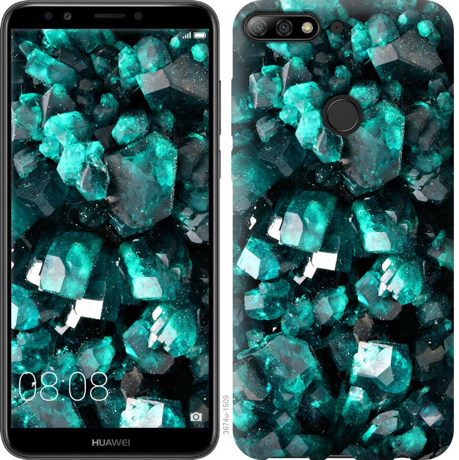

Чохол на Huawei Honor 7C Кристали 2