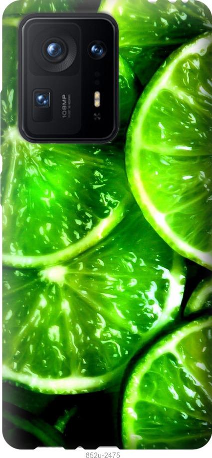 

Чохол на Xiaomi Mix 4 Зелені часточки лимона