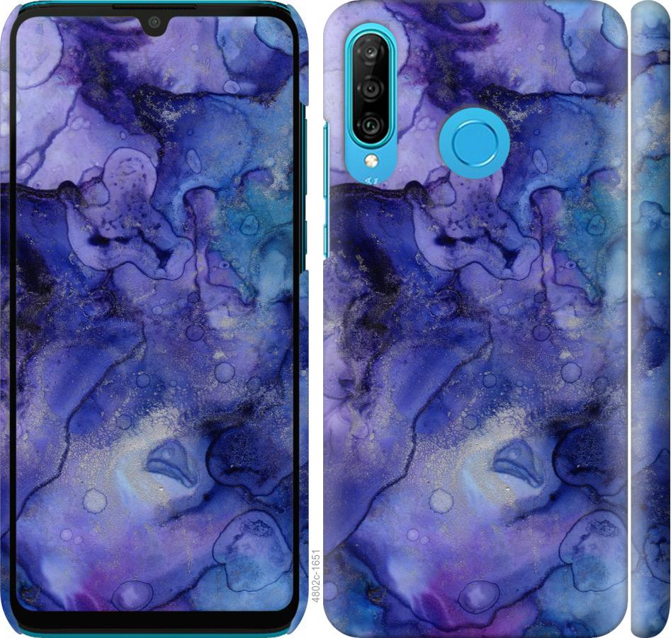 

Чехол на Huawei P30 Lite Мрамор 7